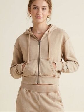 Replay Cropped Hoodie XS